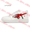 Bapestask8 Designer Sta Casual Shoes Sk8 Low Men Femmes Patent Le cuir noir blanc ABC Camo Camouflage Skateboarding Sports 770