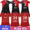 23 24 24 Atlas Kids Kit Soccer Jerseys Furch Herrera Trejo Abella Aido Rocha Reyes Lozano J. Quinones Santamaria J. Abella Home Football Shirt