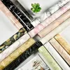 40cm Width Marble Self Adhesive Wallpaper Vinyl Wall Stickers Waterproof Contact Paper For Kitchen Decorative Film Home Decor 240408