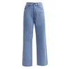 Women's Jeans 2024 Europe And The United States Washed Denim Pants Fashion Hundred Models Straight Casual