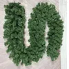 Decorative Flowers Christmas Garland Cane Festive Holiday Decoration Realistic Vine Artificial Faux For Indoor