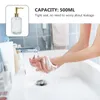 Liquid Soap Dispenser Lotion Bottle Hand Shampoo Empty Pump Press-type Home Supplies Bathroom Glass Refillable Travel Wash