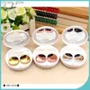 Sunglasses Cases Lymouko New Design Rose Gold Silver Pentagram ABS Portable Contact Lens Case with Mirror for Lady Gift Container Lenses Box Y240416