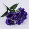 Decorative Flowers 7 Color Carnation Wedding Road Lead Flower Ball T Stage Decoration Event Layout Simulation Silk Row Table Vase