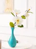 Kwiaty dekoracyjne Eva Magnolia sztuczna jedwabna gałąź orchidei do wazonów jesień domowy stół ślubny stół centralny