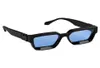 Lunettes de soleil millionnaires pour hommes Z1165W Black Blue Frame Classic Million Hommes Glêmes Wild Square Deep Section Fashion Personnalité O4680545