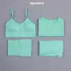 Saisies de survêtement pour femmes Set Set Set Gym Vêtements Clothing Workout pour femmes Suit Set Set High Waist Sport Tentifit Yoga Fitness Fitness Suitl2403