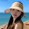 バイザー女性のための韓国空のトップキャップ