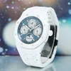 Designer Watch Luxury Automatic Mechanical Watches Series Mens White Ceramic Perpetual Calendar 26579cb Movement Wristwatch