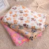 3 Sizes Cute Warm Pet Bed Mat Cover Towel Handcrafted Cat Dog Fleece Soft Blanket for Small Medium Large dogs Puppy Supplies 240426