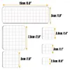 Storage Bags 6 Pieces Stamp Blocks Acrylic Clear Stamping Tools With Grid Lines For Scrapbooking Crafts Making