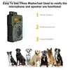 Dog Carrier Dog Anti Barking Device Stop Bark Training Device USB Rechargeable Controller Deterrent Training Tool Pet Dog Repeller L49