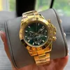 U1 Top AAA Luxury Watches For Mens Panda Andra Langlaoqinlish Green Water Ghost Mechanical Daytonas Weekly Log Yacht Kangkastuoflywheel Designer Man Armturer