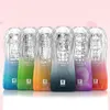 Male Masturbator Cup Soft Pussy sexy Toys Transparent Vagina Adult Endurance Exercise supplies Vacuum Pocket for Men