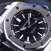 Fancy AP Wrist Watch Royal Oak Offshore Series Swiss Men's Menical Mechanical Watch 42mm Steel Date Display Waterproof Luminous Luteure 15710st.OO.A002CA.01