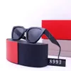 Designerskie okulary przeciwsłoneczne Męskie szklanki kwadratowe buffal rogu lamparta logo luksusowe szklanki Kobiety na świeżym powietrzu