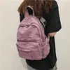 Plecak Kobiety na płótnie Travel Femil School Torebki szkolne dla nastoletnich dziewcząt Mochilas Feminina Bookbag Bag Pakiet Sac A dos Bagpack