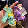 Genuine Ma Xiaochi Keychain Car Pendant Unicorn Doll Keychain Ring Cartoon Cute Doll Machine Gift