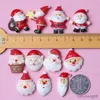 Fridge Magnets 1 Set Christmas Decoration Fridge Magnets Santa Claus Resin Accessories Christmas Accessories DIY Ornaments Home Decoration Gift