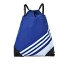 Wasserdichtes Zipper -Fitnessstudio Sportsbeutel Klappbarer Rucksack Kordelwanderungsbeutel Strand Schwimmbeutel