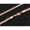 6 mm1832 pouces Bijoux pour femmes GP GP Collier de chaîne plaquée en or rose pour hommes Chaînes Colliers Accessoires HIP HO2418975