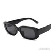 선글라스 패션 브랜드 디자인 사각형 선글라스 남성 검은 표범 여름 남성 태양 안경 여성