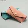 Sunglasses Cases Portable Fashion Glasses Bag Soft Leather Eyewear Cases Fold-able Eyewear Protector Glasses Box Eyeglass Sunglasses Accessories Y240416