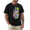 Trono nuclear de polos masculino 5º aniversário T-shirt roupas de verão roupas de fãs de esportes