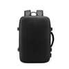 Zaino per uomini estesi per laptop di grandi dimensioni Laptop Office Work Backpacks USB Carica multifunzione Business unisex