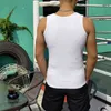 Mens Tank Pure Cotton Fitness Sports Thick Thread Youth American Bottom
