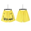 Hellstarde Shorts Designer Shorts Men Casual Wear Pants Hellstarde Graffiti Oddychane szorty Mężczyzn Swim Shorts Shorts