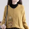 Cardigan tricot pour femmes à manches longues à manches décontractées simples simples streetwear streetwear chic soft confort