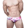 Costumi da bagno maschile slip sexy da nuoto sexy costumi da bagno in bikini con stampa floreale Shorts Shorts Trunks Trunks biancheria intima