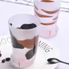 Yz84 tasses animaux verre 300 ml créatif mignon dessin animé chat pat à la patte