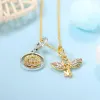 925 Sterling Silver fit women charms Bracelet beads charm Castle Flower Fairy Rabbit wings