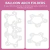 Party Decoration Balloon Clips Arch Balloons Buckle Clip Ring Rings Flower Ties Connector Column Connectors Tool Stand Buckles Folder