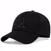 유니isx LA 레터 자수 스냅 백 야구 모자 봄과 가을 야외 조절 가능한 캐주얼 모자 선 스크린 모자