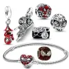 Bracelets Nouveau original S925 Sterling Silver Fit Pandoraer Charms Bracelet Perles charme Spider Cartoon Man Europe