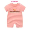 Jumpsuits Newborn Brand Baby Boy Girl Ompers Cotton Bodysuit Children Jumpsuit Shorts Sleeve Girls Romper Kids Clothing Drop Delivery Otxqq