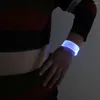 Bangle Silicone Sound Controlled LED Light Bracelet Light-emitting Band Entertainment Party Halloween Wristband