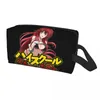 Sacs de rangement mignonnes Sexy Girl High School DXD Koneko Toujou Travel Toitrage Sac pour femmes Maquillage Cosmetic Beauty Dopp Kit