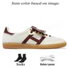 2024 mody OG Designer Wales Bonner Pony Lopard Buty Casual Buty Nylon Brown Handa Hand Ball Spezial White Black Gum zamszowe skórzane spezials Sneakery płaskie trenery