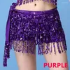 Stage Wear Bellydance Hip Scarf Tassel Scarves Beaded Sequins Belly Dance Waist Chain Dancing Shawl Belt Wholesale