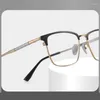 Lunettes de soleil Frames Titanium Eyewear Myopia Hyperopia Glasses Fadre des hommes Radiation des lunettes Prescription Progressive Spring Optique