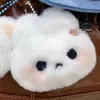 Couches en peluche dessin animé en peluche lapin de poupée de poupée porte-clés de trousque doux sac mignon grimpes charmes accessoires de cartouche de voiture pour femmes couples kawaii cadeau y240415fu3h