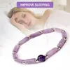 Bracelets de charme Amethyst Amethyste Purify-purify Slimming Bracelet Stone Energy For Women Loss Loss Fatigue Relief Healing Yoga