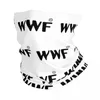 الأوشحة في جميع أنحاء العالم الصندوق WWF Bandana Neck Gaiter المطبوعة بالاكلافاس التفاف وشاح يركب الرؤوس الدافئة للرجال النساء البالغين التنفس