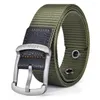 Belts Men's Belt Fashion Pin Buckle Canvas Casual Women'S Outdoor Climbing Sports Training With Cargo Pants Jeans