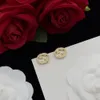 Orecchini di perle classici Stud Womens Orecchi di lusso Designer Gioielli Small Heart Vintage ohrringe Gold Gioielliere Placted Flower Man Fashion Earring