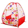 Палатки и укрытия ребенок играет в палатку детей в помещении для открытого дома большие портативные шарики океана